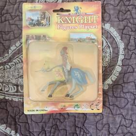 Kai Jai Industrial Ltd. 109224-11051-001-1103 Ltd. Knight Figures Playset Horse Fantasy Plastic Multicolor