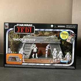Kenner 010994197551 Endor Bunker Vintage Collection 1 18 3.75 Star Wars Return Ot Jedi With Figure