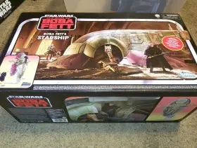 Kenner 010994207700 New Star Wars Boba Fetts Starship Playset And Action Figure Kenner/ Hasbro 2023