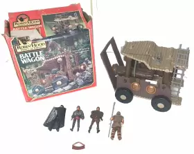 Kenner 076281059204 Robin Hood Prince Of Thieves Movie Vtg 1991 Battle Wagon Bonus 4 Figures