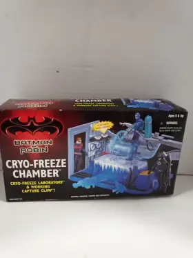Kenner 076281289045 1996 Hasbro Batman And Robin Ice Fortress Action Figure Playset New Sealed