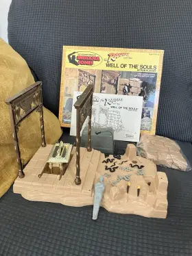 Kenner 076281460505 Rare Vintage 1982 Indiana Jones Rotla Well Of Souls Action Playset