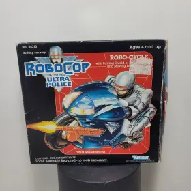 Kenner 076281643106 Robocop 1988 Ultra Police Robo-cycle In Original Box Near Complete