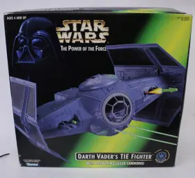 Kenner 076281696621 1996 Star Wars The Power Of Force Darth Vaders Tie Fighter