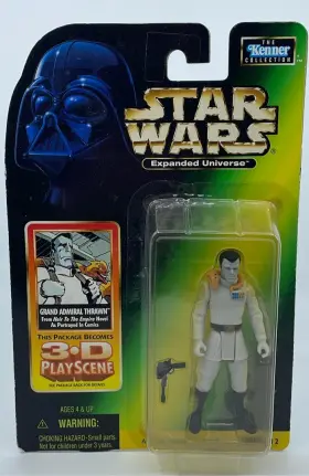 Kenner 076281698885 1998 Star Wars Thrawn Eu 3.75 Figure