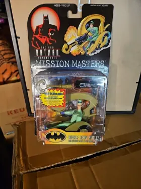Kenner 076930643792 1999 The New Batman Adventures Inch Mission Masters Rumble Ready Riddler Figure