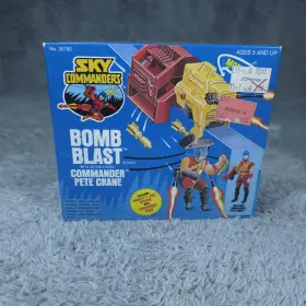 35780 Kenner Vintage 1987 Sky Commanders Bomb Blast Pete Crane Action Figure Sealed