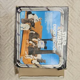 R2-d2 Kenner 38410 Star Wars Droid Factory Playset Base Parts And Vintage 1980s