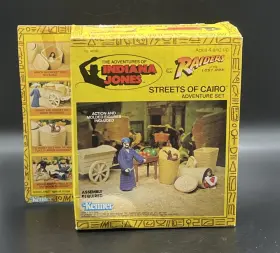 46190 Kenner 1982 Indiana Jones Streets Of Cairo Adventure Set Sealed Packs/open Box