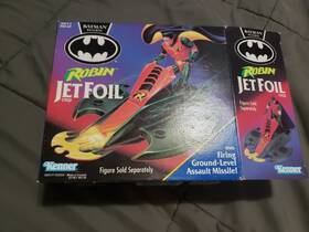 Kenner 5633-86 Robin Jet Foil Cycle Playset Batman Returns Firing Missile Vintage Boxed