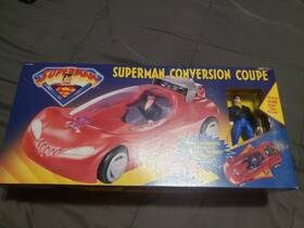 Kenner 62994 Superman Conversion Coupe Playset Clark Kent Figure Vintage Boxed 1996