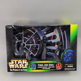 Kenner 69783 Vintage Star Wars 1997 Final Jedi Duel Playset Palpatine Vader Luke Set
