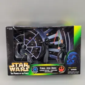 69783 Kenner Vintage Star Wars 1997 Final Jedi Duel Playset Palpatine Vader Luke Set