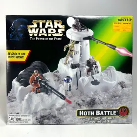 69849 Kenner Star Wars 1997 Power Of The Force Hoth Battle Playset Potf New Open Box