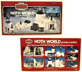 69980 Kenner Star Wars Micro Hoth World Playset 1982 #69980 Complete Mint Employee