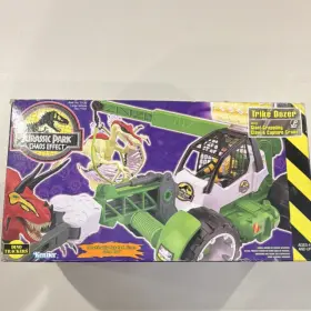 71157 Kenner Jurassic Park Chaos Effect Trike Dozer Playset Grappling Claw And Crane