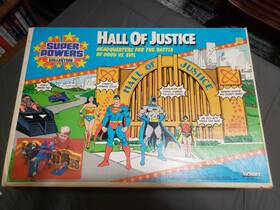 Kenner 99830 Super Powers Hall Of Justice Playset Vintage Boxed Instructions