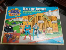 99830 Kenner Super Powers Hall Of Justice Playset Vintage Boxed Instructions
