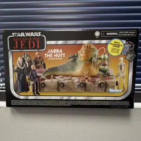 F3937 Kenner Tvc Star Wars Return Of The Jedi Jabba Hutt Playset No Carded Figures