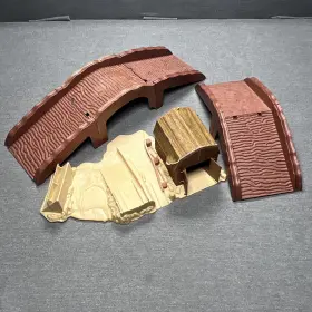 153870120 Knickerbocker Vintage 1980 Dukes Of Hazzard Barnbusters Playset Bridge Jumps
