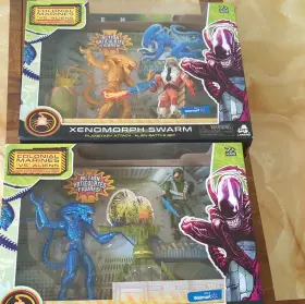 231301 Lanard Colonial Marines And Xenomorph Drone Warrior Planetary Attack Playsetlotof2