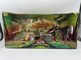 33423 Lanard The Corps Elite Air Command Jet And 4 Inch Kenji Shinto Rain Action Figure