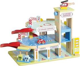 Le Toy Van Tv439 Motors Planes And Garages Grande Garage Multicoloured