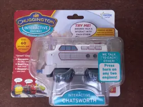 Learning Curve 796714550121 New- Chuggington Interactive Railway Action Chatsworh Teractive Engine Toy Train