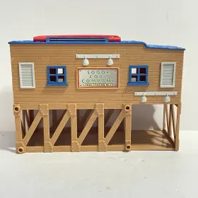 Lc98403 Learning Curve Thomas Take Along Sodor Coal Company Station No 2 Playset 2004