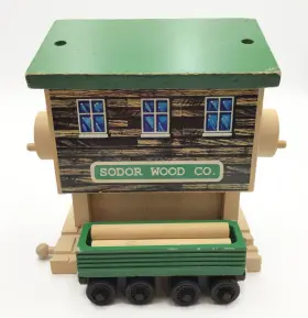 Lc99315 Learning Curve Thomas And Friends Sodor Log Loader Henrys Forest Car Wooden Railway Train Track