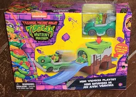 P6025a-a-y-6 Legend Toys Tmnt Mutant Mayhem 2024 Pressft N Go Mini Vehicle Playset #p6025a-a-y-6