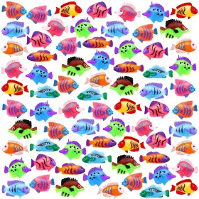 B0cx55hk8p Lhsyfbz 72pcs Mini Plastic Tropical Fish Toy Set For Party Favors And Decor