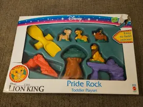 Lion King 026676664346 Vintage Mattel Simba Pride Rock Toddler Playset New Sealed Rare