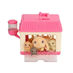 B0bqn9w3s9 Little Live Pets Lil Baby Bunny Mama Surprise Playset Fold-out Nursery Toy 5