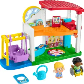 B0cbnnwpht Little People Fisher-price Toddler School Playset With 2 Figures And Accessories