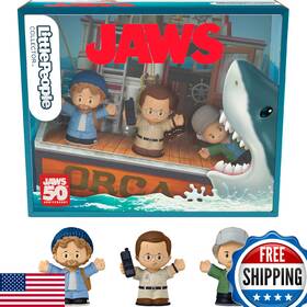 Little People Collector B0d9mjckkm Jaws Movie Special Edition Set - Brody Hooper Quint