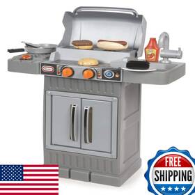 Little Tikes B00fgs0b7s Cook N Grow Bbq Grill Gray 633904m