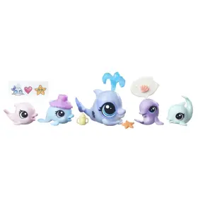 B016bp4q98 Littlest Pet Shop Dolphin Family