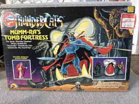 Ljn 023582035659 Thundercats Mumm-ras Tomb Fortress Box Complete With Insert And Figure 1986