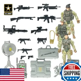 B0bnnf41q6 Lollipop United States Army Recon Platoon Playset 3 Military Action Figures