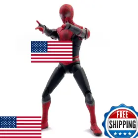 B0bd6x5q1l Lonullymege Spider-man No Way Home 7 Inch Action Figure Movable Model Gift Red