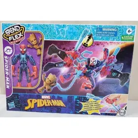 Marvel 010993947638 Spider-man Bend And Flex Missions Space Mission Save Groot