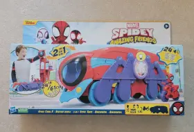 Marvel 010994133634 Spidey And His Amazing Friends Spider Crawl-r 2-in-1 Deluxe Headquarters