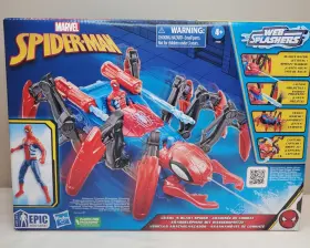 Marvel 010996129154 Spiderman Crawl Ftn Blast Action Figure Playset Car Kids Toy Web Splasher