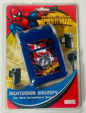 Marvel 021331950444 Spider Sense - Spider-man Nightvision Videospy New Sealed