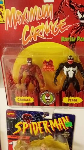 Marvel Comics 44402 Carnage And Venom Action Figures Collectors Edition Spider-man Set