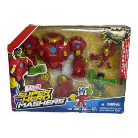 Marvel Comics 630509443345 Super Hero Mashers Hulk Buster Fury Force Micro And Iron Man Brand New