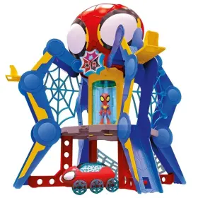 F6723 Marvel Spidey And His Amazing Friends Web-spinners Web-quarters Playset