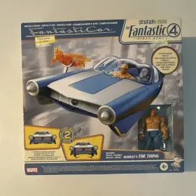 T0773 Marvel Hasbro Fantastic Four Fantasticar Playset The Thing Figure Vehicle 2026