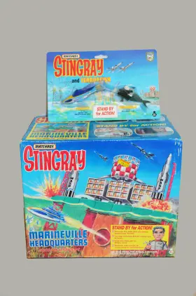 Matchbox 035995432109 1993 Gerry Anderson Stingray Marineville Headquarters New By Sub